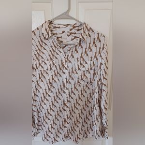 Women's business or casual blouse